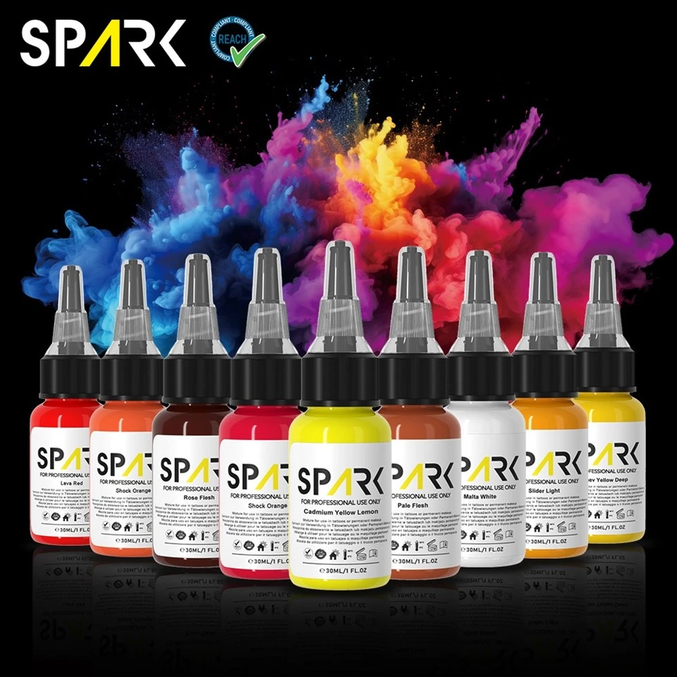 EU-Certified Premium High Quality Fast Coloring Long-Lasting Tattoo Ink For Professional Permanent Makeup Use