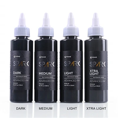 4oz 120ml نامیاتی لانگ - دیرپا وائٹ واش ٹیٹو سیاہی