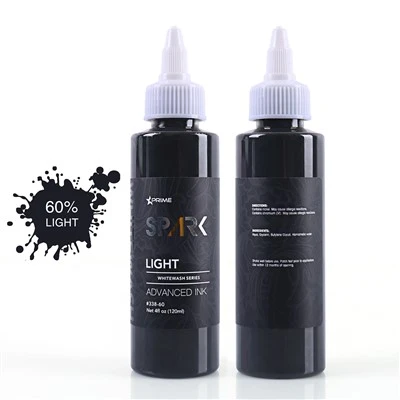 4oz 120ml نامیاتی لانگ - دیرپا وائٹ واش ٹیٹو سیاہی