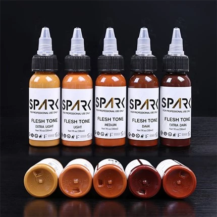 انک سیریز اسپارک ٹیٹو انک ٹیٹو انک سیٹ پروفیشنل وانٹا بلیک 8OZ 4OZ سپر بلیک انک سیریز اسپارک ٹیٹو انک ٹیٹو انک سیٹ پروفیشنل