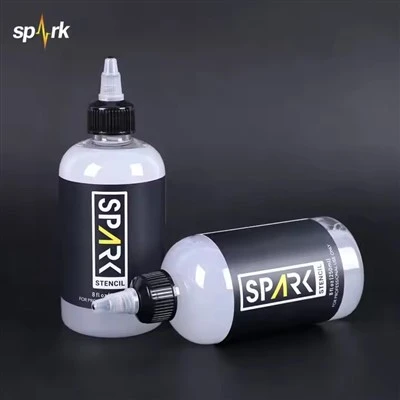 جسم اور پیر کے ٹیٹو فنکاروں ویکیوم ٹکنالوجی کے لئے ہموار چیزیں 4 FL OZ دھو سکتے مائع اسٹینسل ٹرانسفر جیل