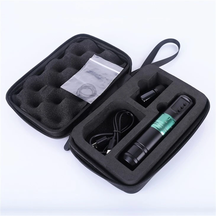 2024 نیا ڈیزائن وائرلیس ٹیٹو مشین اسپارک 1600mAh *بیٹری