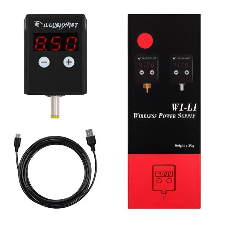 4V-11V وائرلیس پاور سپلائی 1500mAh ٹیٹو بیٹری