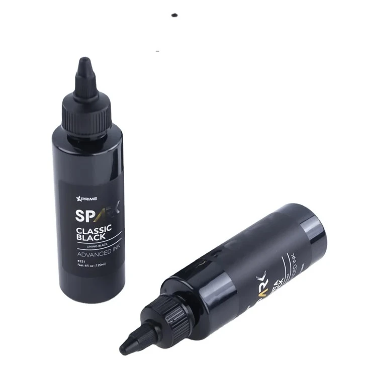 بلیک ٹیٹو انک کلاسیکی بلیک 4 او زیڈ لائننگ بلیک انک سیریز اسپارک ٹیٹو انک ٹیٹو انک بلیک لائٹ